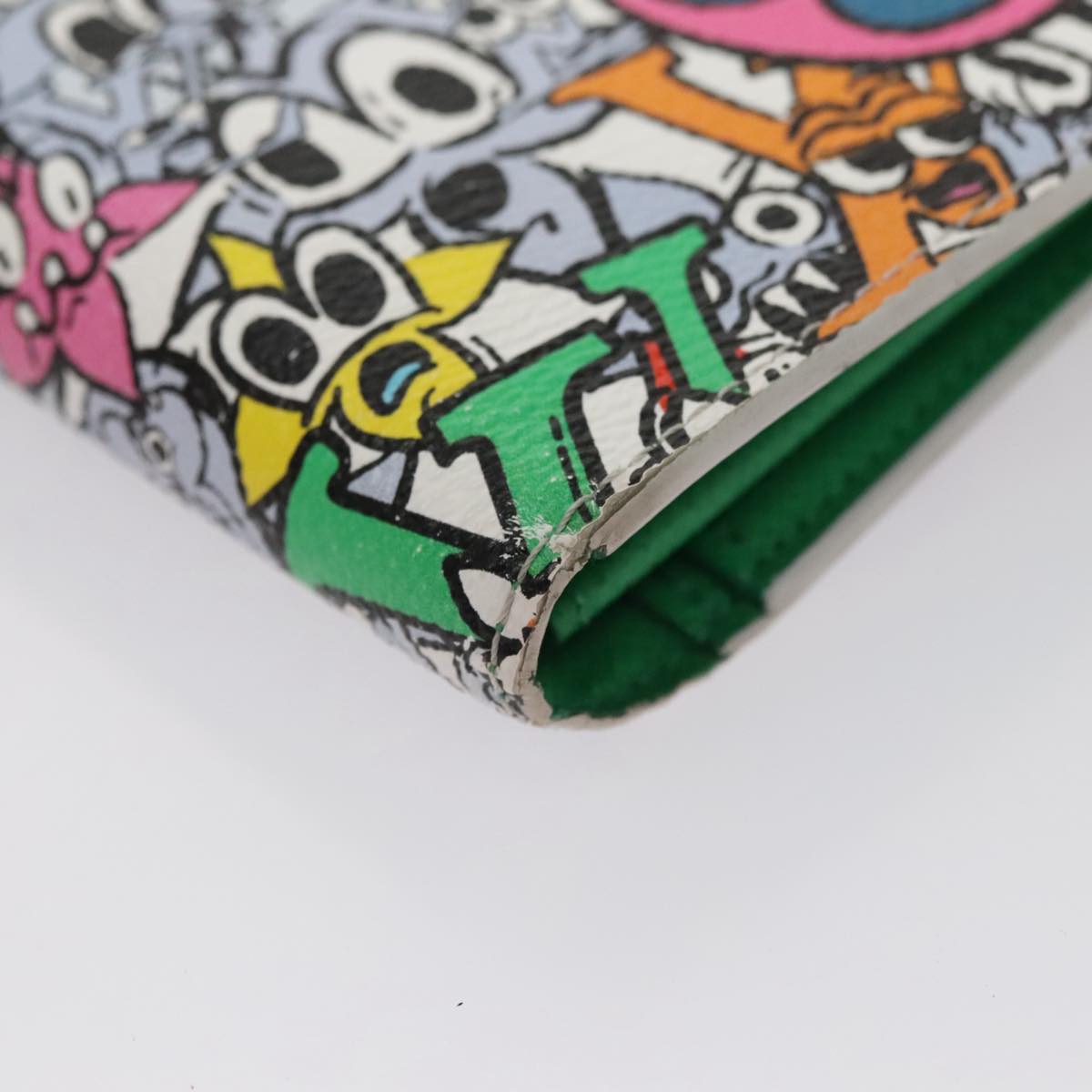 LOUIS VUITTON Monogram Comics Brazza Portefeuille NM Wallet M82011 Auth 108160