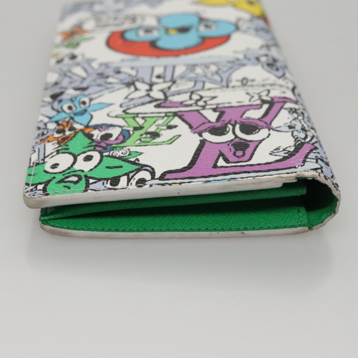 LOUIS VUITTON Monogram Comics Brazza Portefeuille NM Wallet M82011 Auth 108160