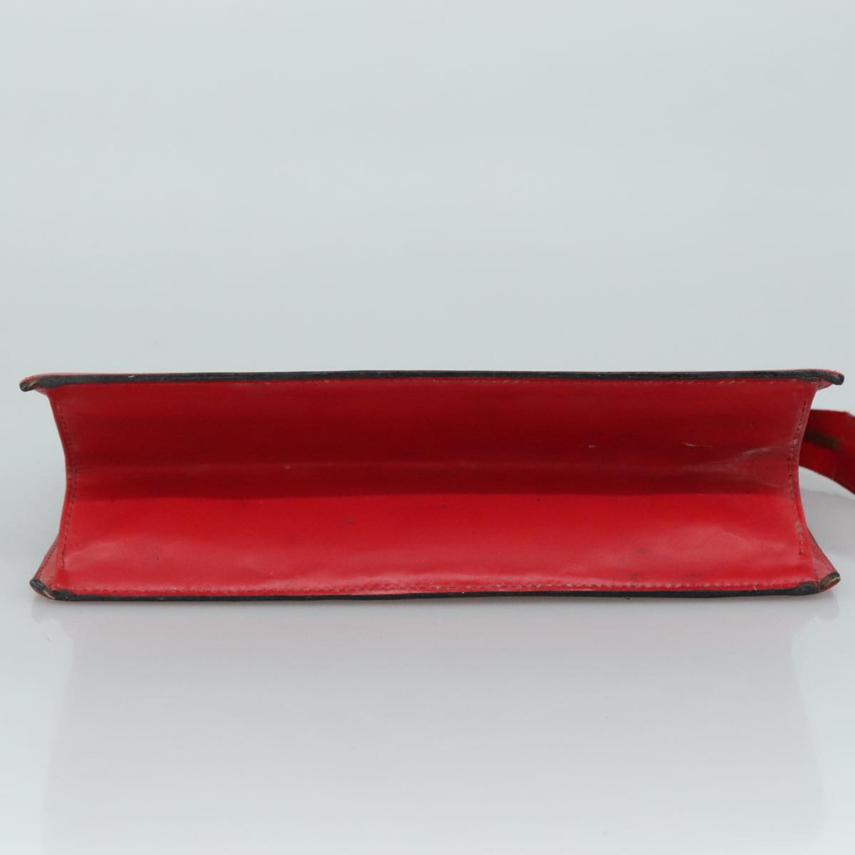 LOUIS VUITTON Epi Trousse Crete Clutch Bag Red M48407 LV Auth 108169