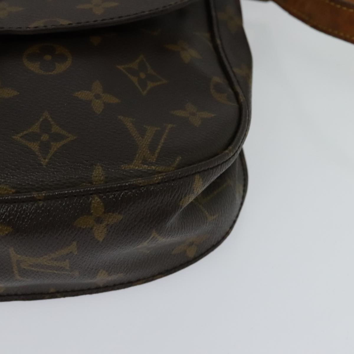 LOUIS VUITTON Monogram Saint Cloud GM Shoulder Bag M51242 LV Auth 108205