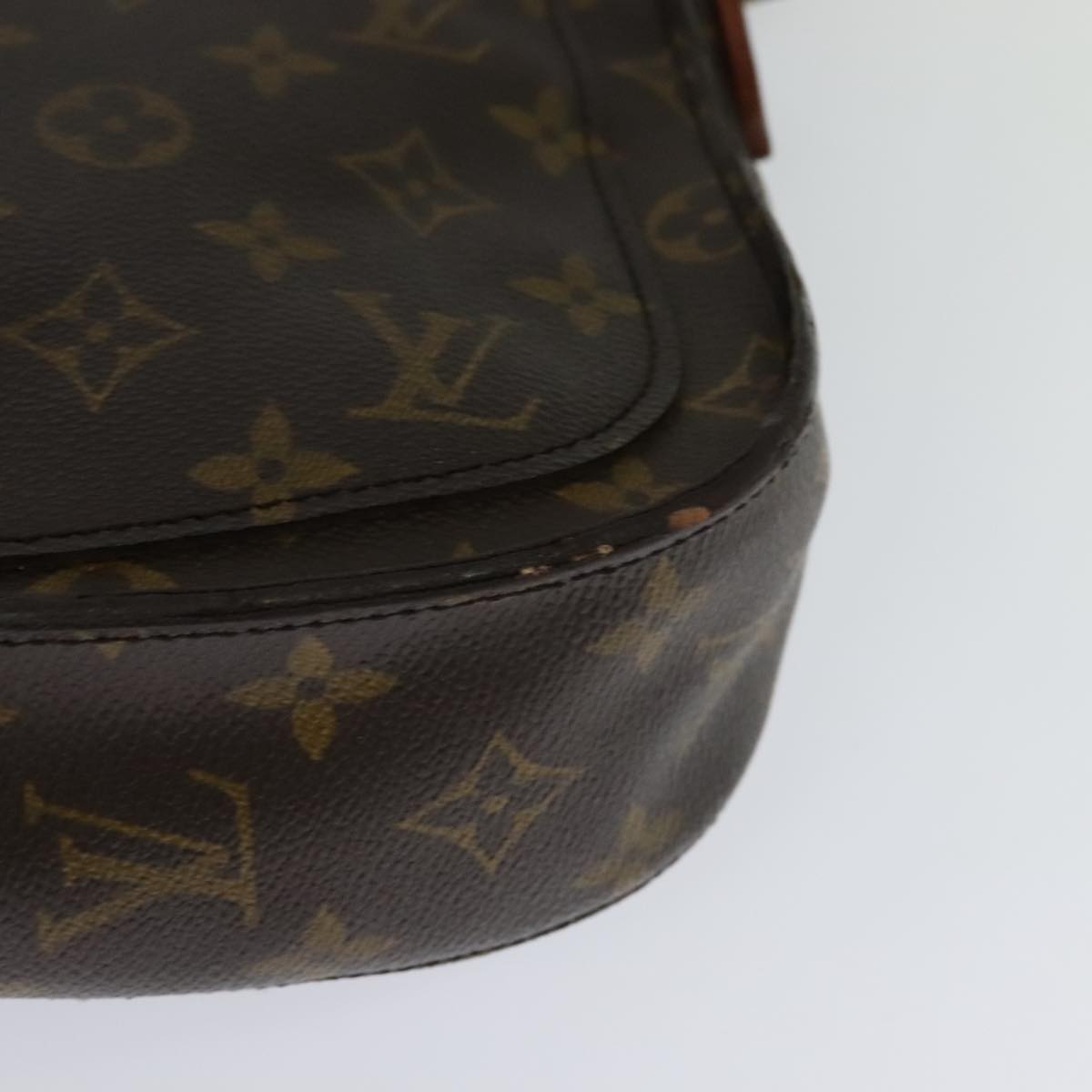LOUIS VUITTON Monogram Saint Cloud GM Shoulder Bag M51242 LV Auth 108205