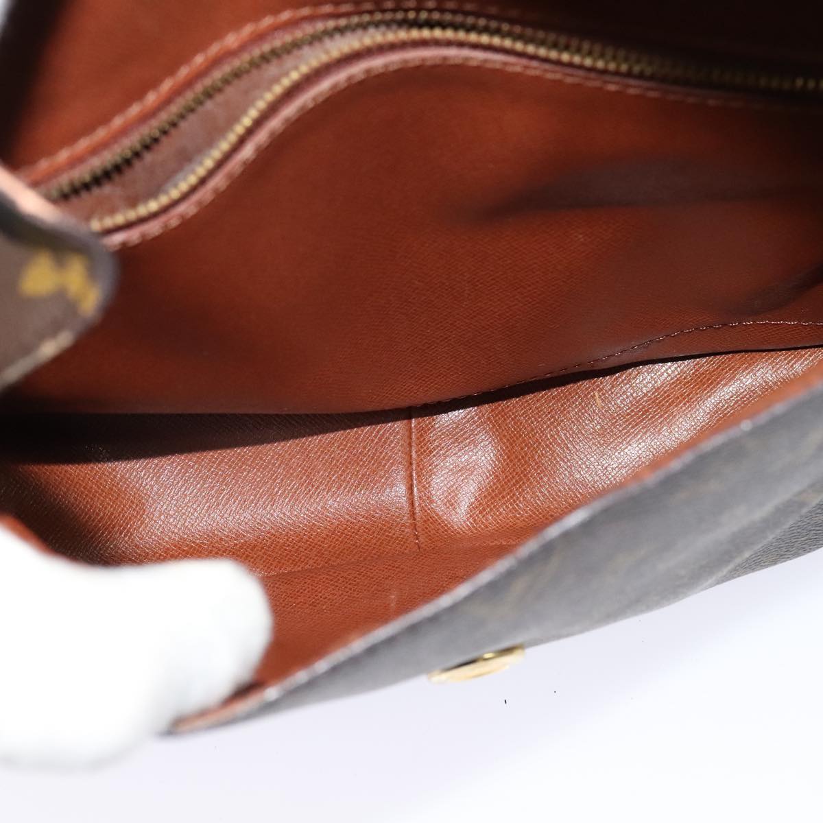 LOUIS VUITTON Monogram Saint Cloud GM Shoulder Bag M51242 LV Auth 108205