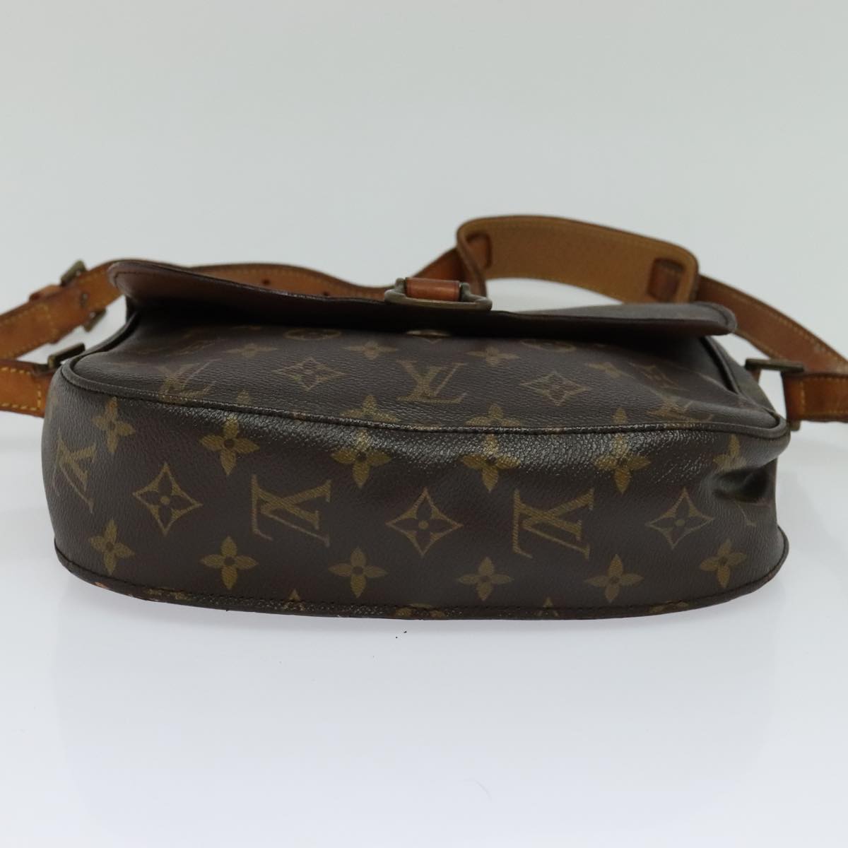 LOUIS VUITTON Monogram Saint Cloud GM Shoulder Bag M51242 LV Auth 108205