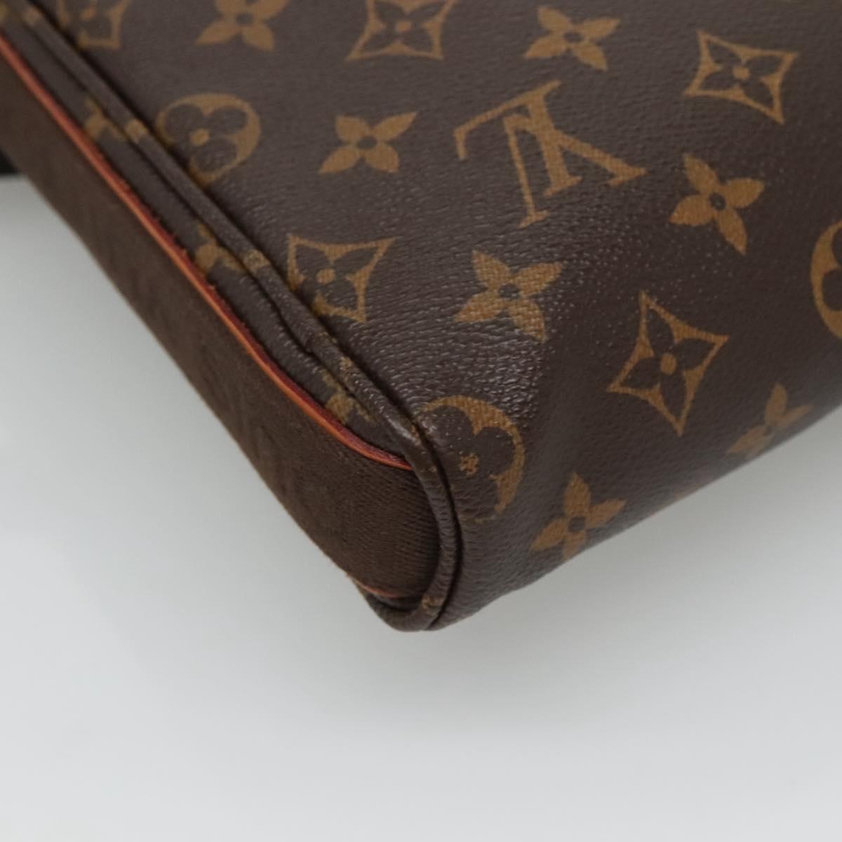 LOUIS VUITTON Monogram Trotteur Beaubourg Shoulder Bag M97037 LV Auth 108297V