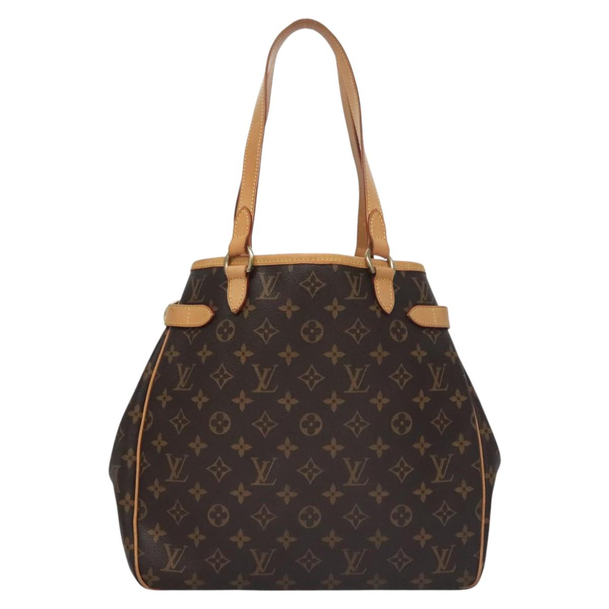 LOUIS VUITTON Monogram Batignolles Vertical Tote Bag M51153 LV Auth 108298A