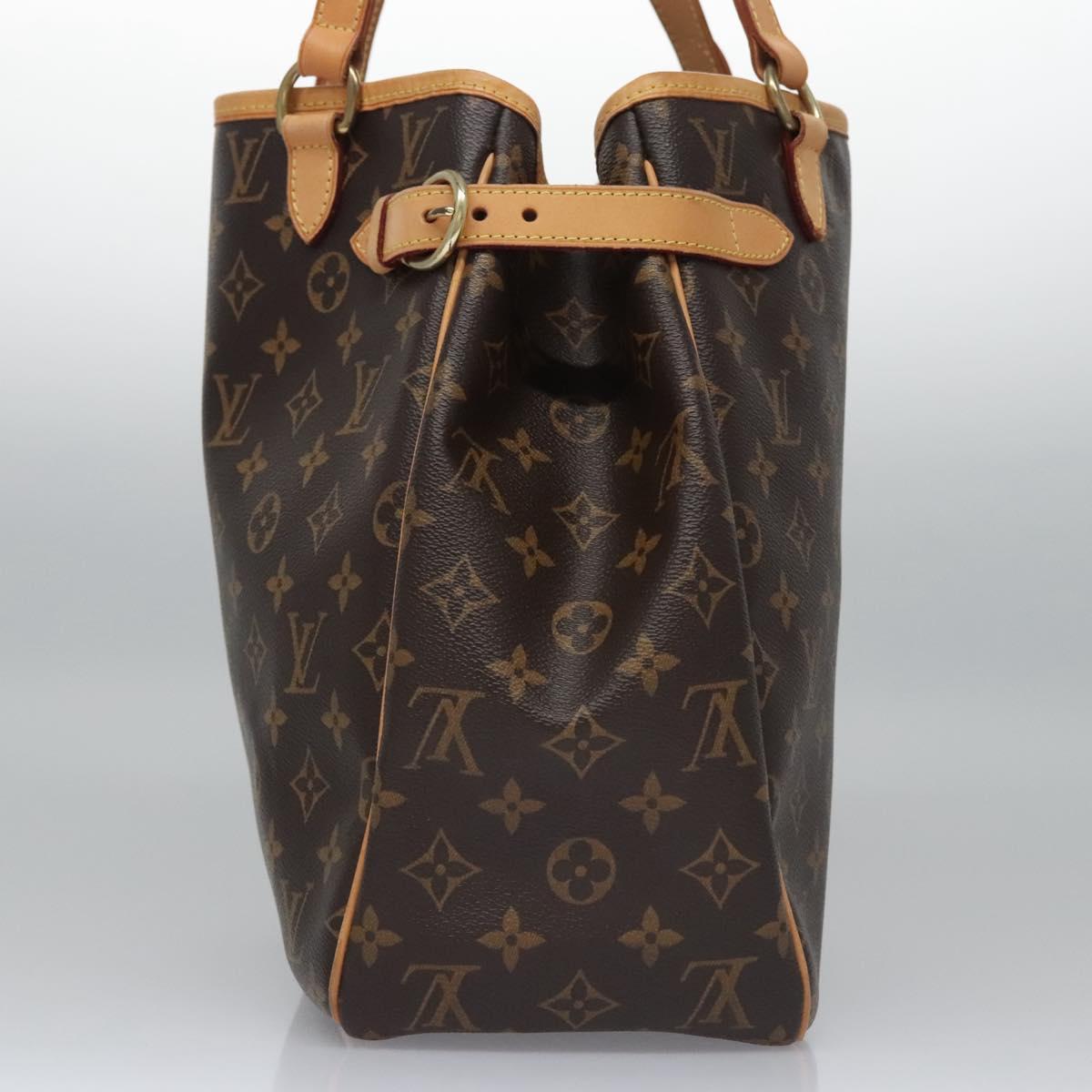 LOUIS VUITTON Monogram Batignolles Vertical Tote Bag M51153 LV Auth 108298A