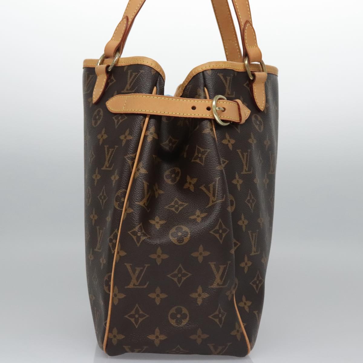 LOUIS VUITTON Monogram Batignolles Vertical Tote Bag M51153 LV Auth 108298A