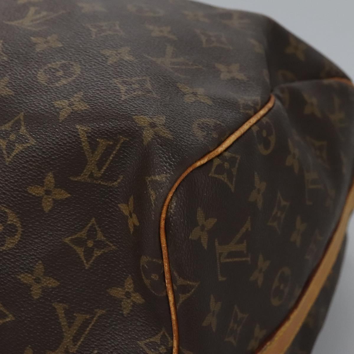 LOUIS VUITTON Monogram Keepall Bandouliere 55 Boston Bag M41414 LV Auth 108318