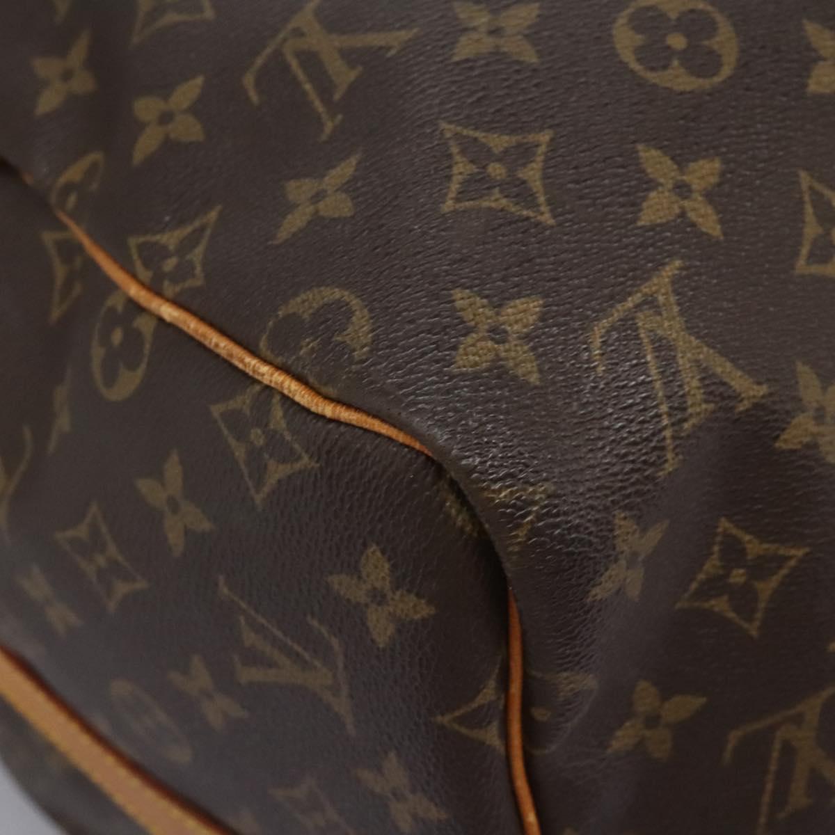 LOUIS VUITTON Monogram Keepall Bandouliere 55 Boston Bag M41414 LV Auth 108318