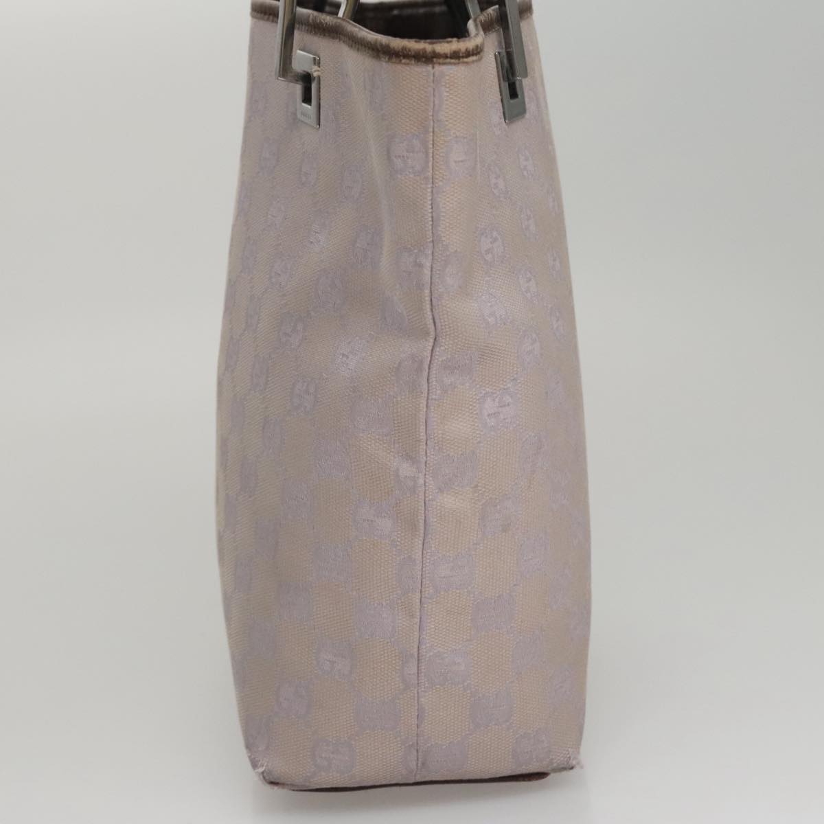 GUCCI GG Canvas Tote Bag Purple 31244 Auth 108341