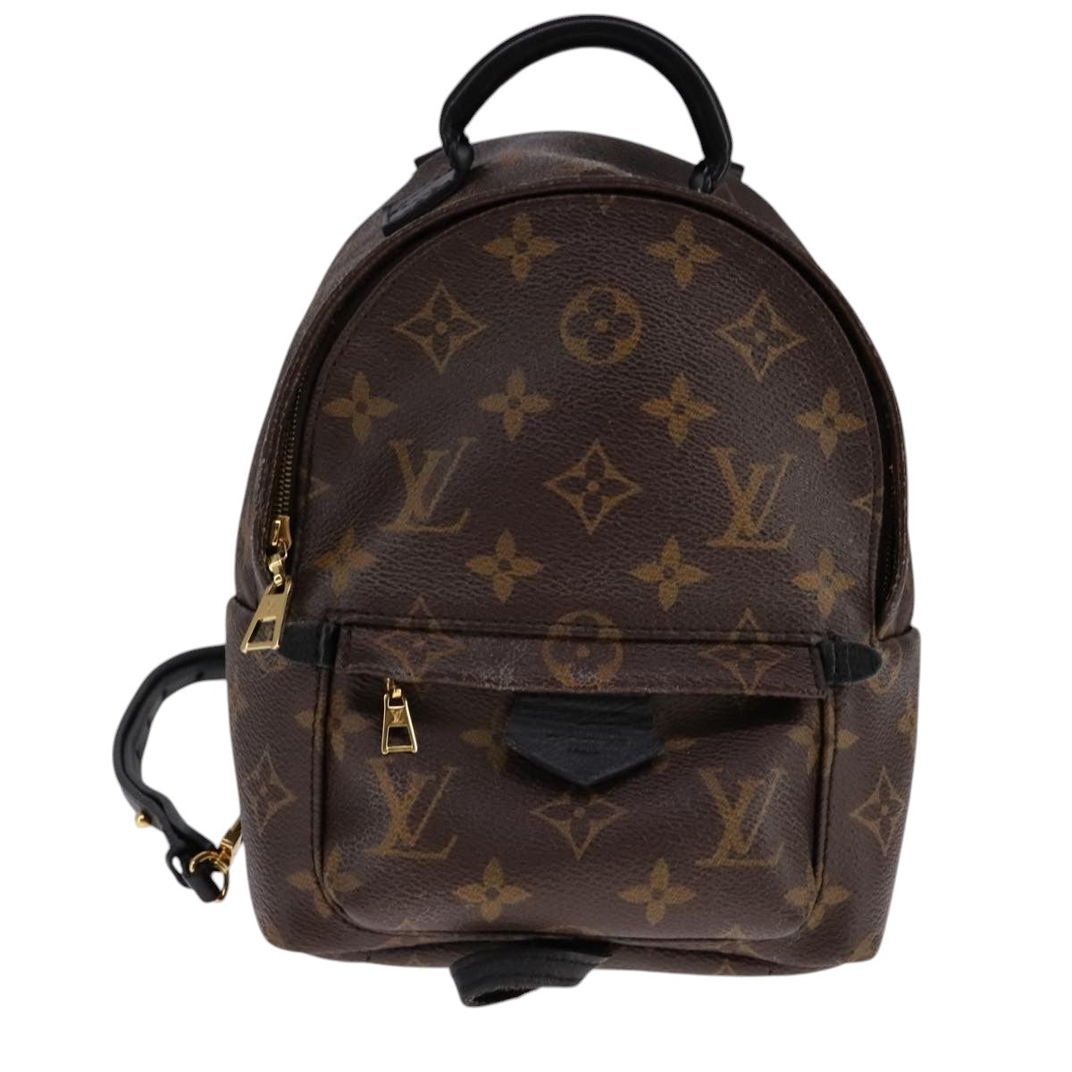 LOUIS VUITTON Monogram Palm Springs MINI Backpack M44873 LV Auth 108350