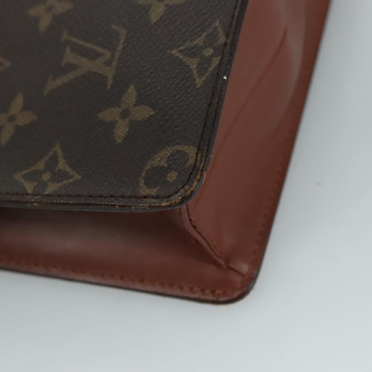 LOUIS VUITTON Monogram Pochette Homme Clutch Bag M51795 LV Auth 108400