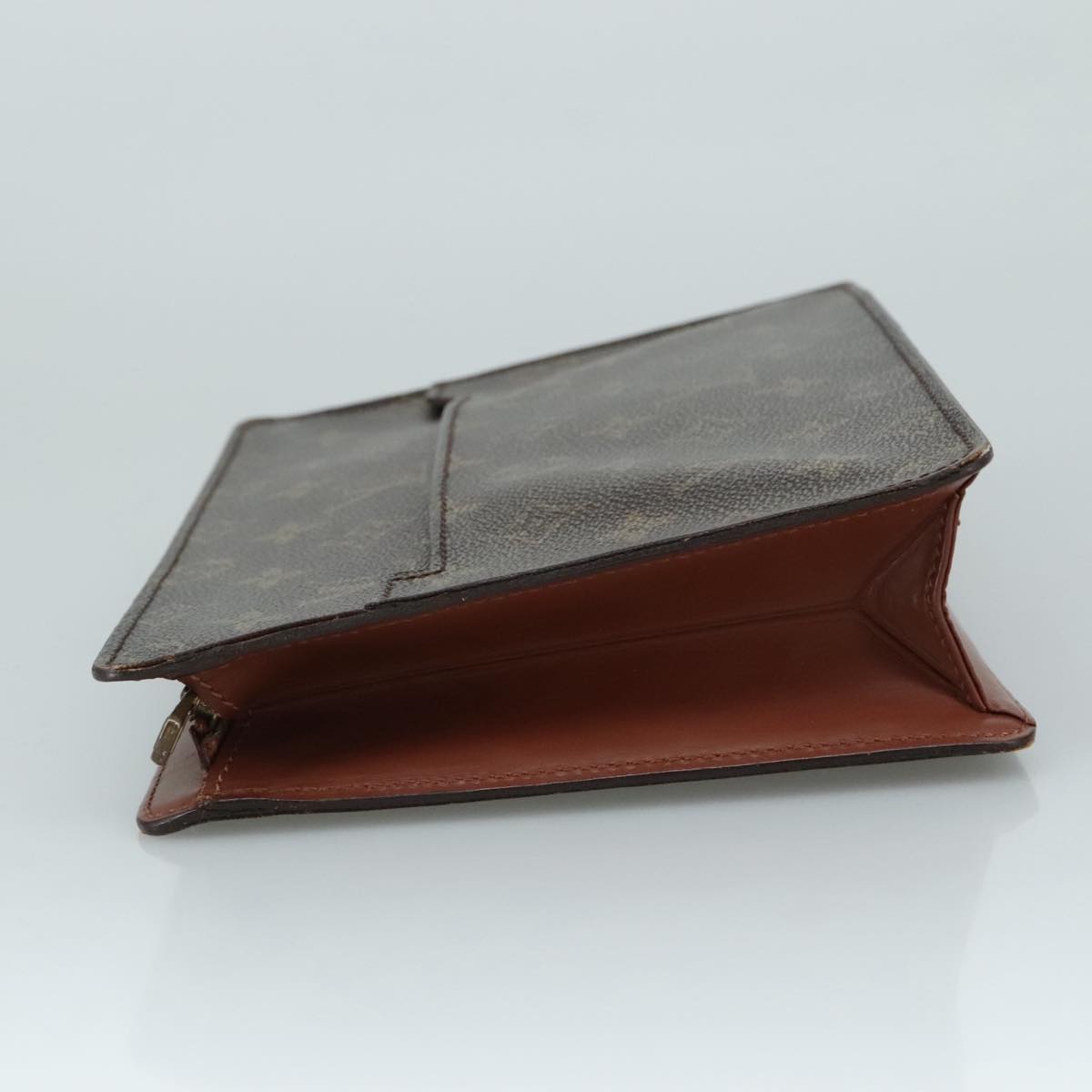 LOUIS VUITTON Monogram Pochette Homme Clutch Bag M51795 LV Auth 108400