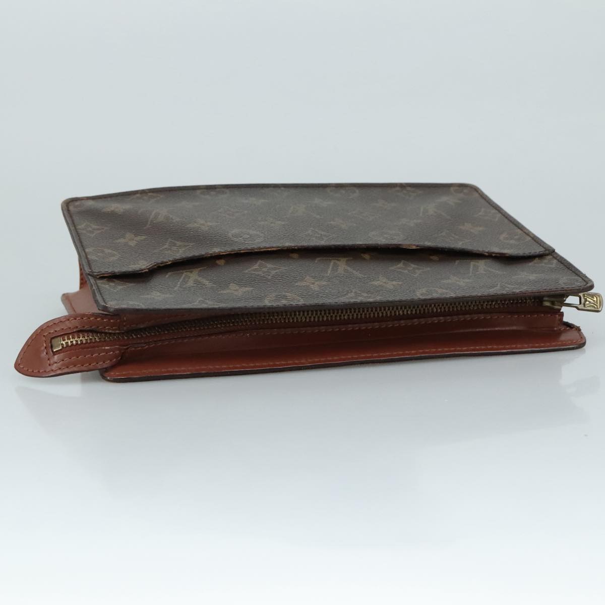 LOUIS VUITTON Monogram Pochette Homme Clutch Bag M51795 LV Auth 108400