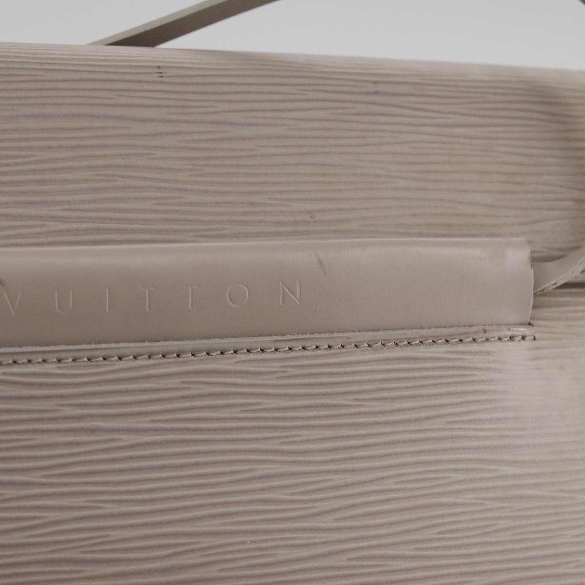 LOUIS VUITTON Epi Dinar Tote Bag Lilac M5202B LV Auth 108420