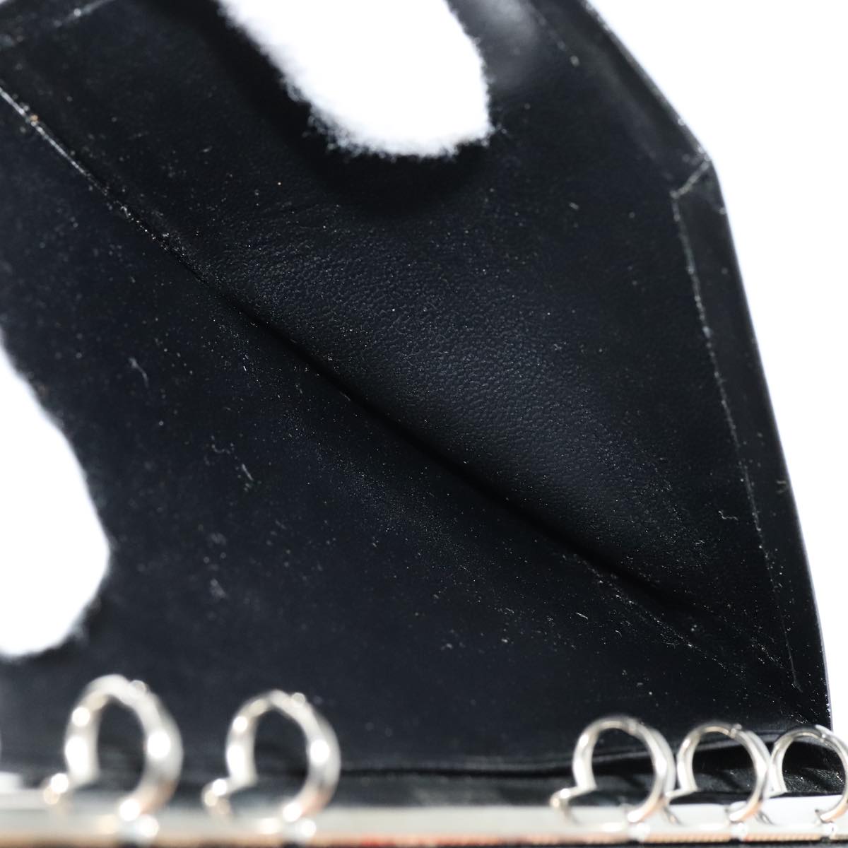 BURBERRY Day Planner Cover Leather Black Auth 108507