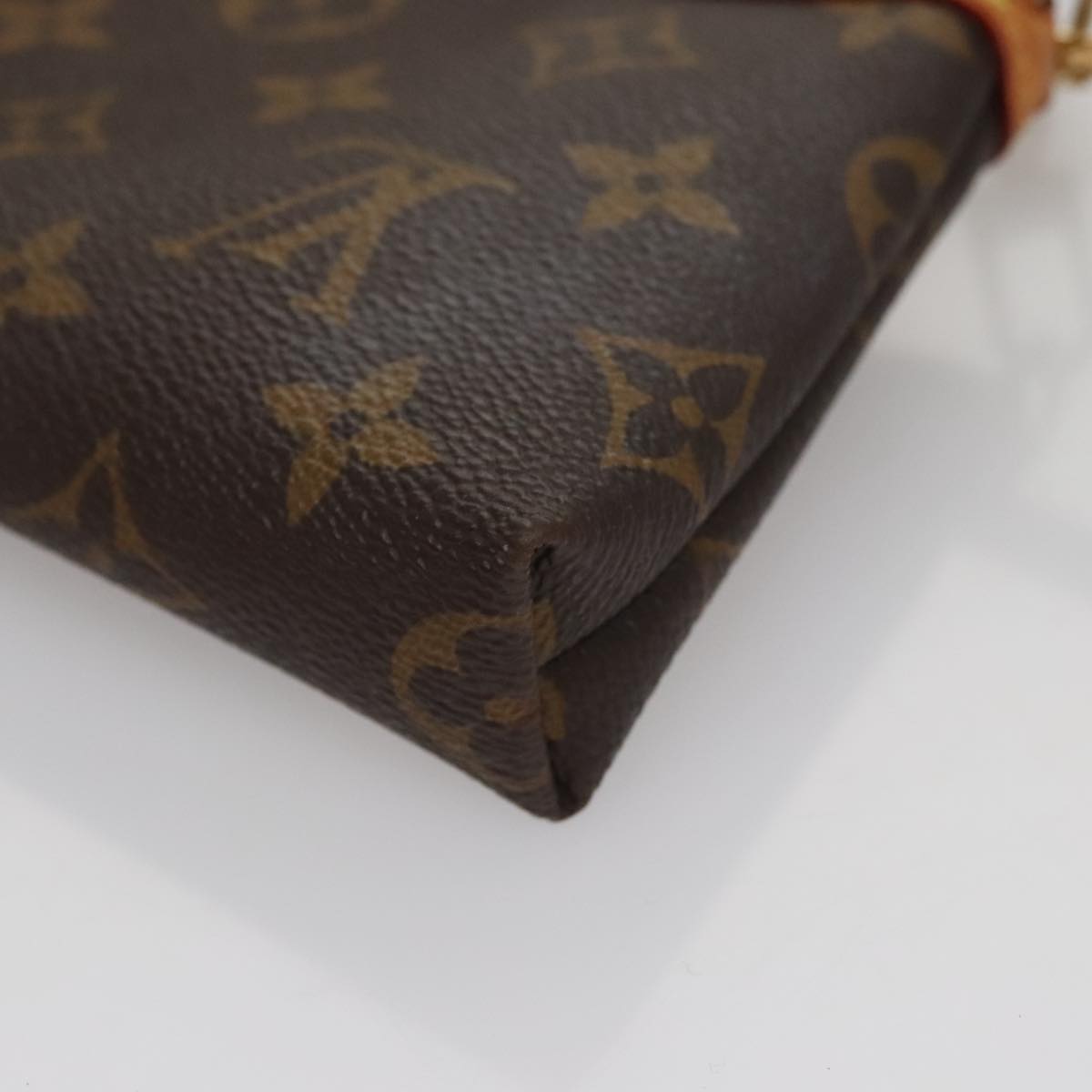 LOUIS VUITTON Monogram Mini Pochette Delight Full Pouch M40309 LV Auth 108532