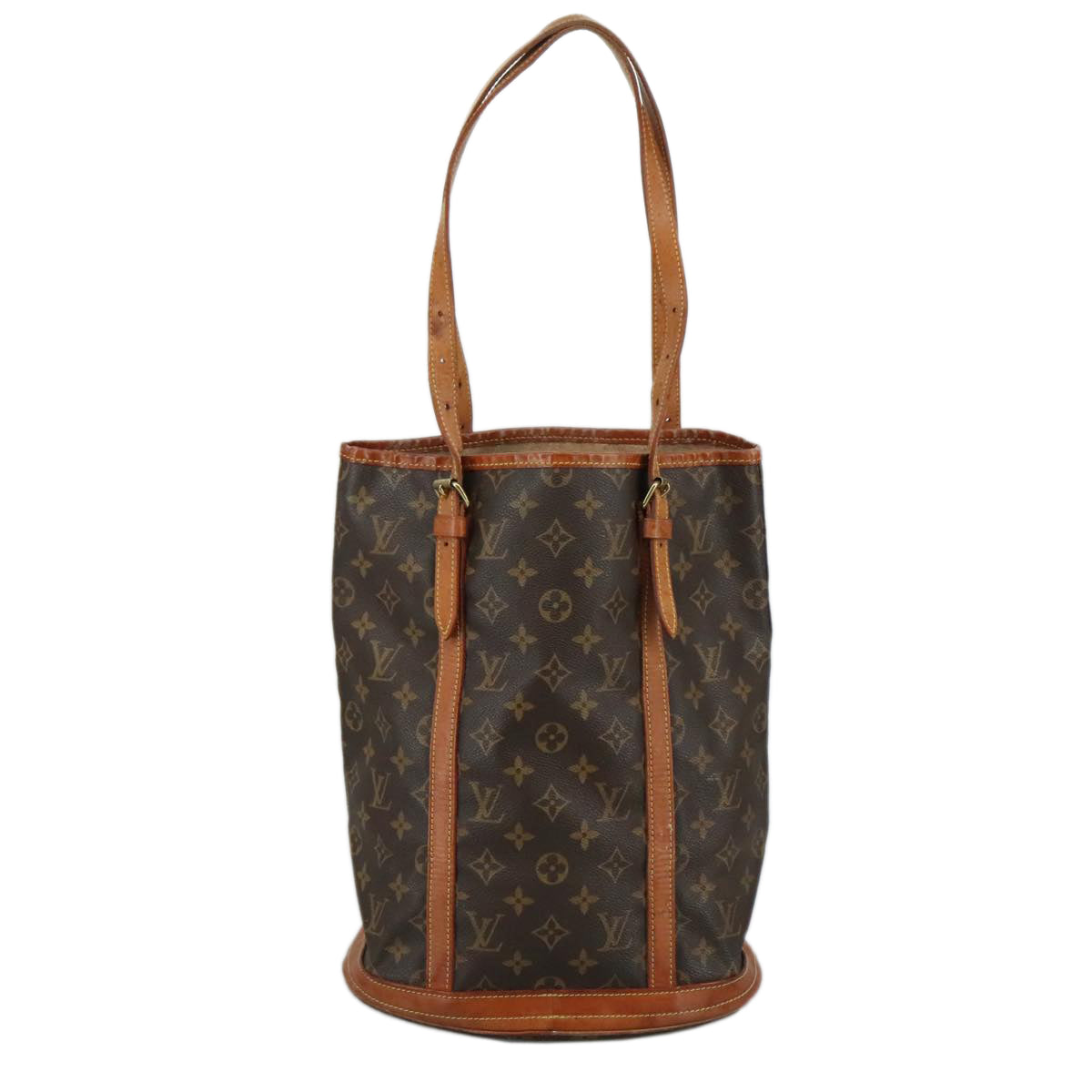 LOUIS VUITTON Monogram Bucket GM Shoulder Bag M42236 LV Auth 108535