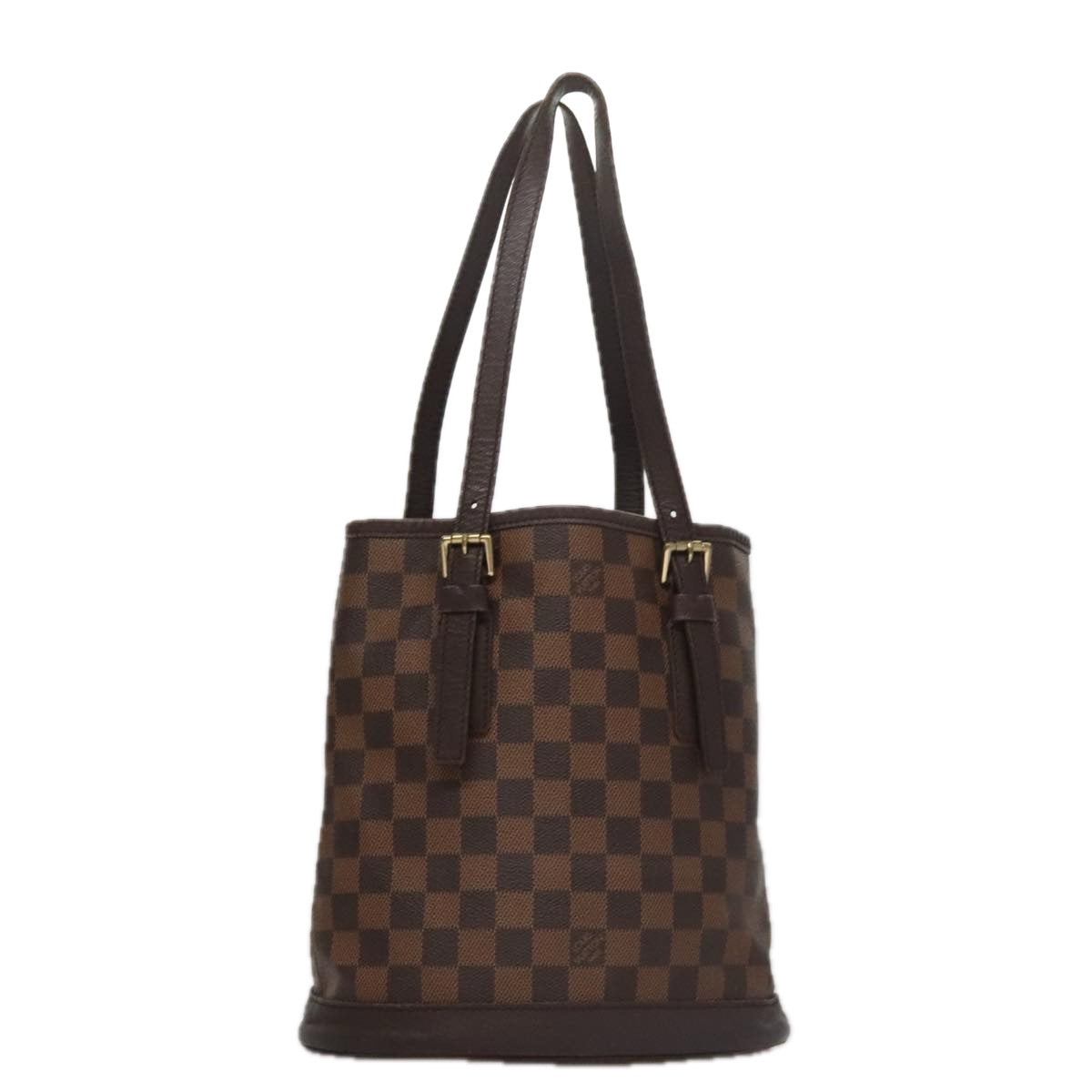 LOUIS VUITTON Damier Ebene Marais Shoulder Bag N42240 LV Auth 108561