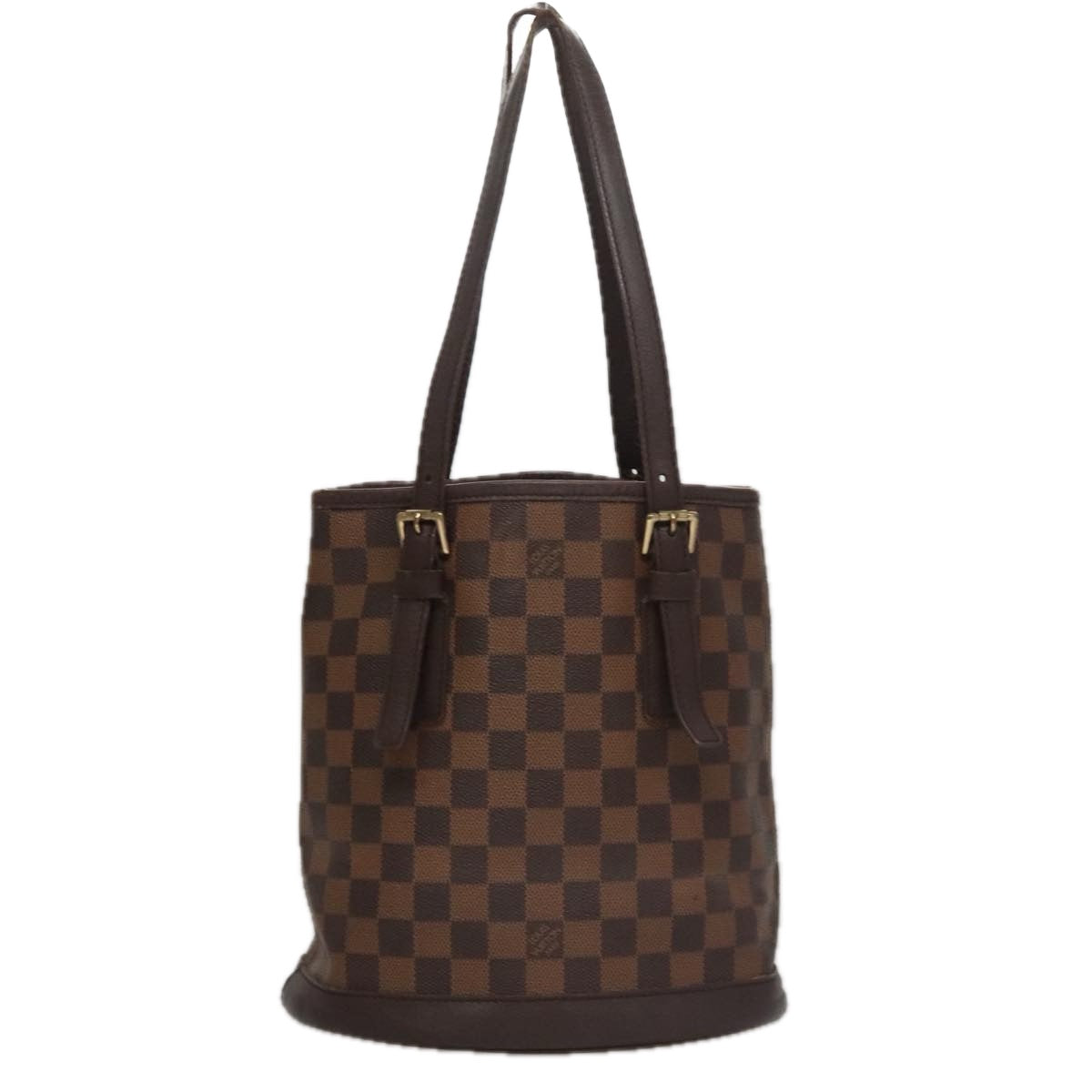 LOUIS VUITTON Damier Ebene Marais Shoulder Bag N42240 LV Auth 108561