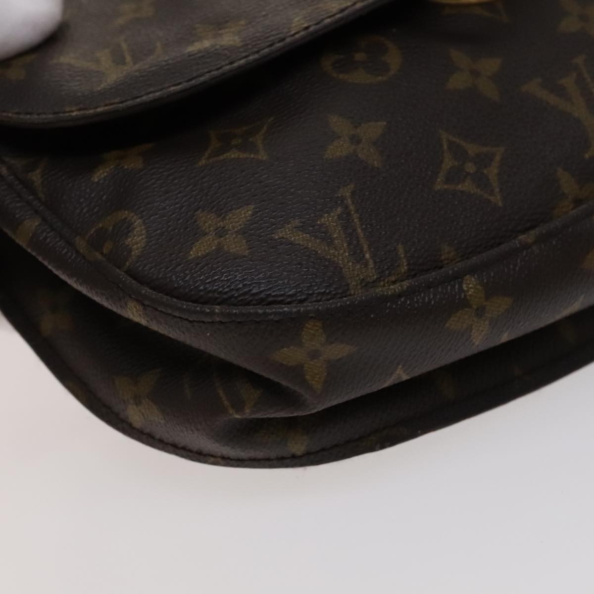 LOUIS VUITTON Monogram Saint Cloud GM Shoulder Bag M51242 LV Auth 108563