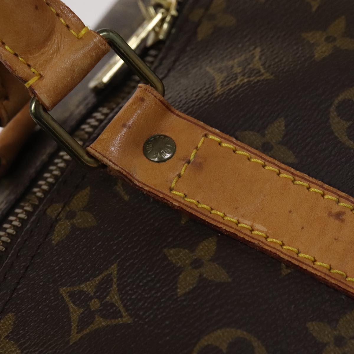 LOUIS VUITTON Monogram Keepall 60 Boston Bag M41422 LV Auth 108604