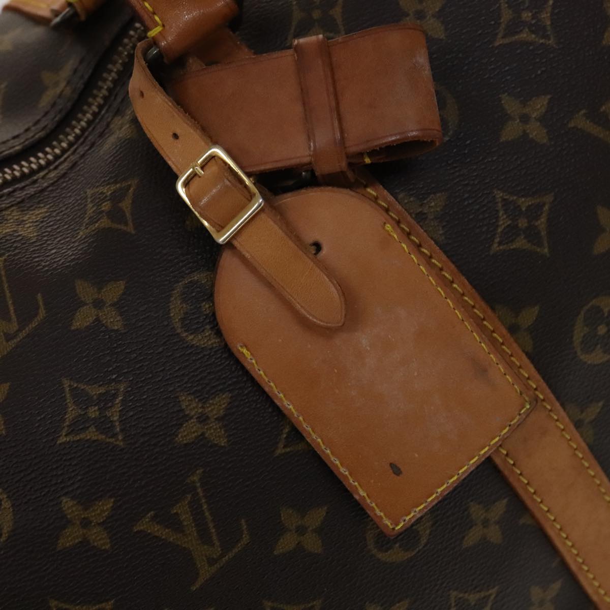 LOUIS VUITTON Monogram Keepall 60 Boston Bag M41422 LV Auth 108605