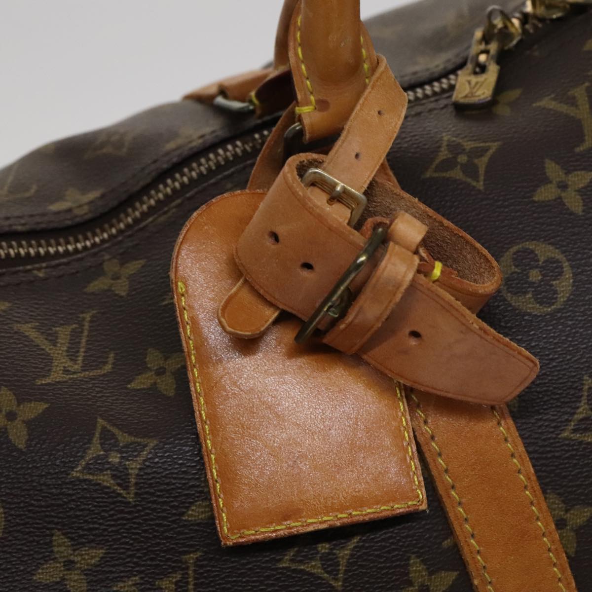 LOUIS VUITTON Monogram Keepall 60 Boston Bag M41422 LV Auth 108611