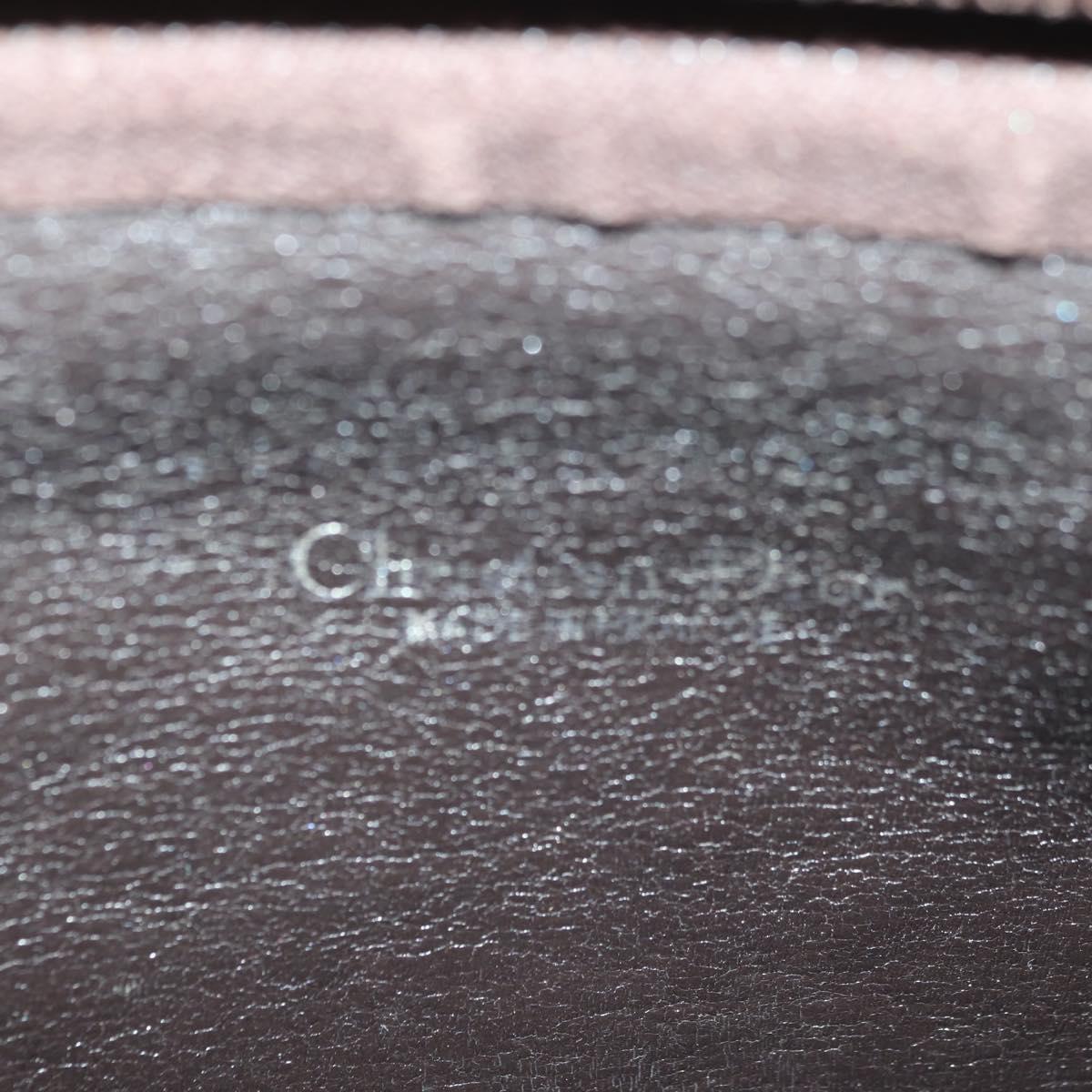 Christian Dior Trotter Canvas Shoulder Bag Brown Auth 108645