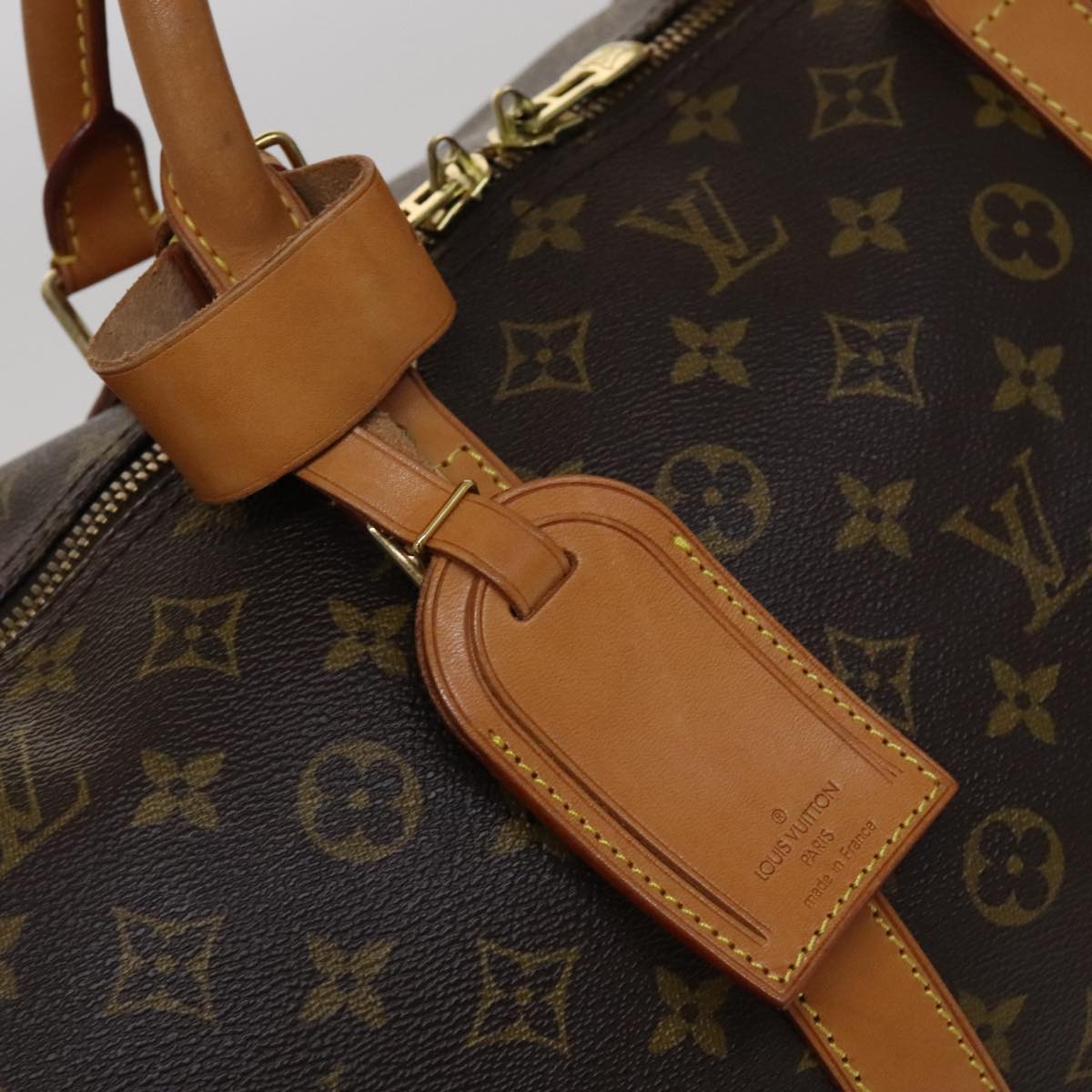 LOUIS VUITTON Monogram Keepall 60 Boston Bag M41422 LV Auth 108673