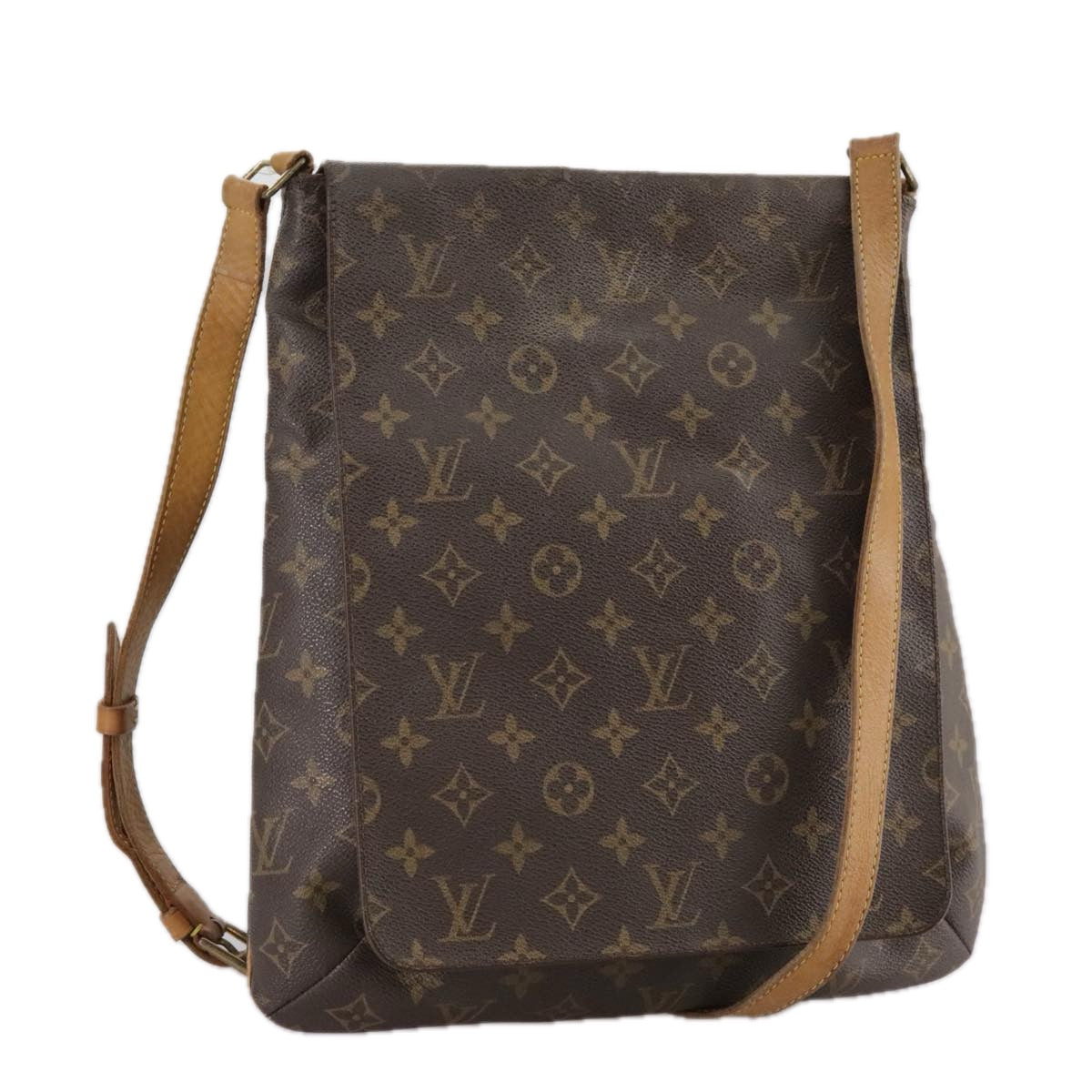 LOUIS VUITTON Monogram Musette Shoulder Bag M51256 LV Auth 108687