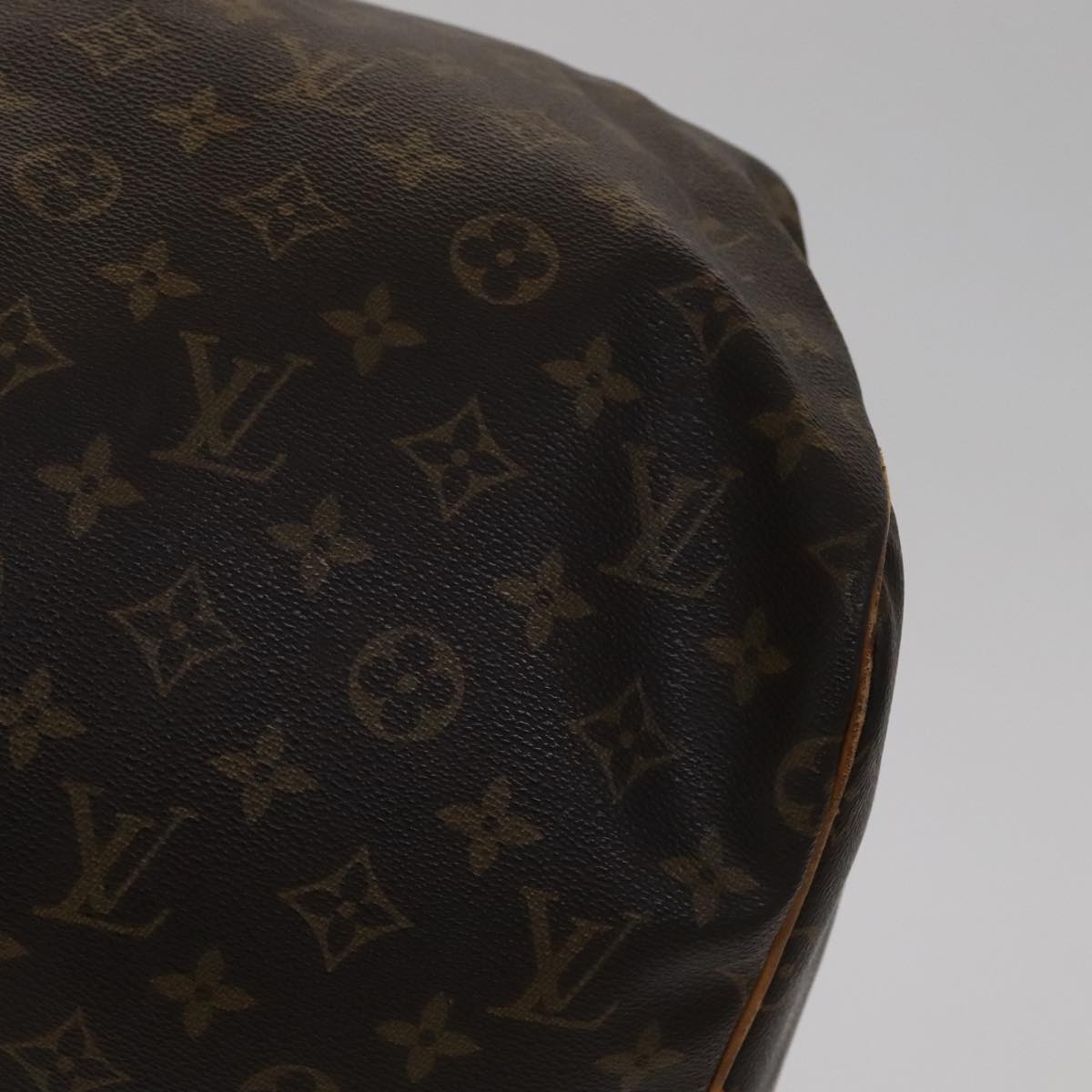 LOUIS VUITTON Monogram Keepall 55 Boston Bag M41424 LV Auth 108703