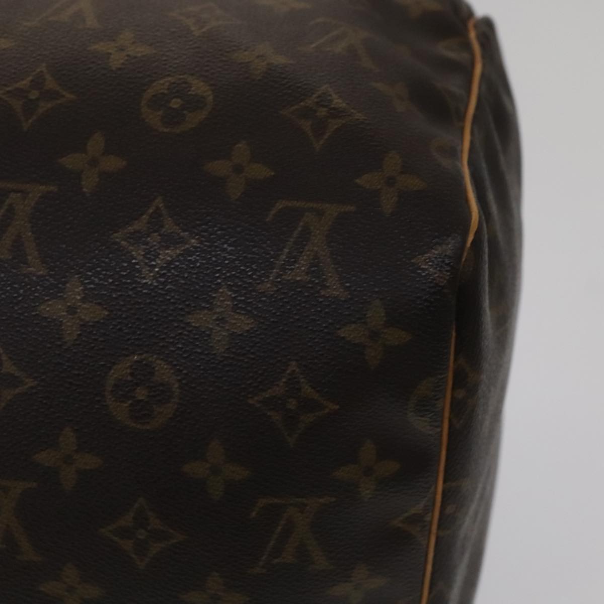 LOUIS VUITTON Monogram Keepall 55 Boston Bag M41424 LV Auth 108703