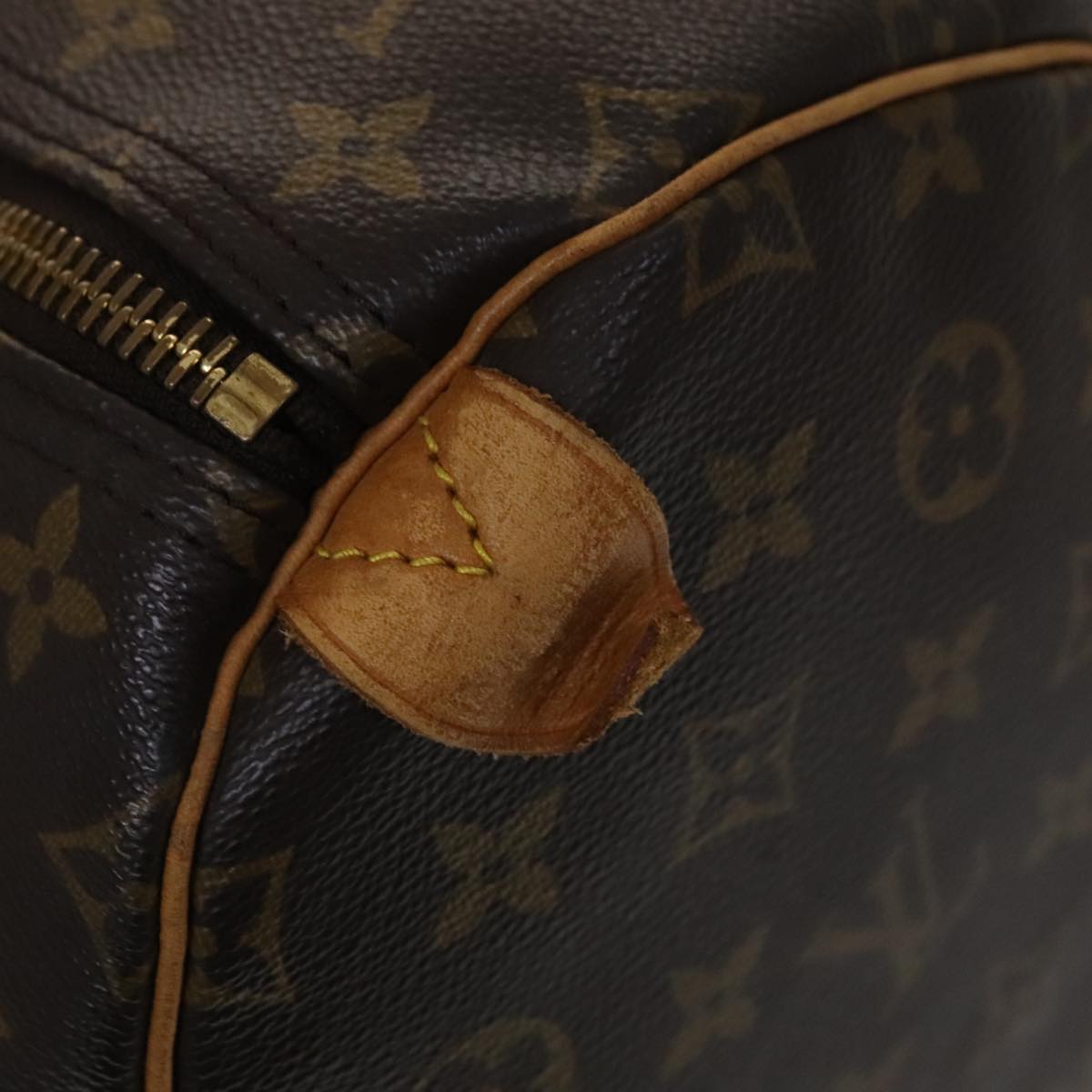 LOUIS VUITTON Monogram Keepall 55 Boston Bag M41424 LV Auth 108703