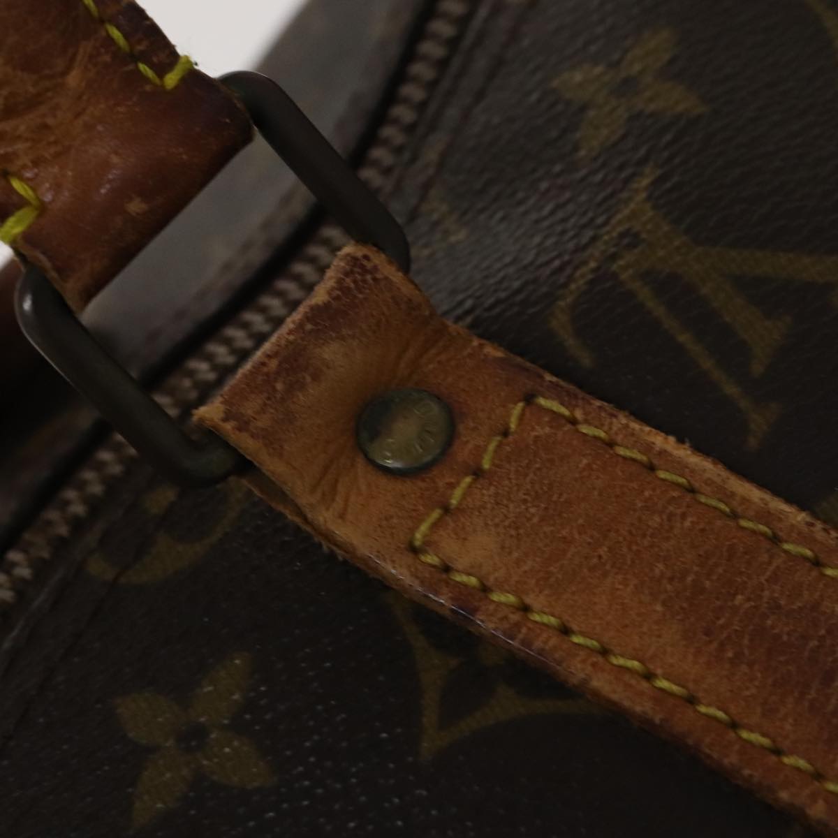 LOUIS VUITTON Monogram Keepall 50 Boston Bag M41426 LV Auth 108704