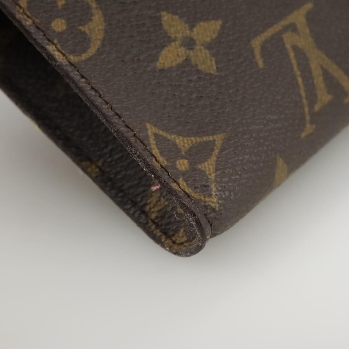 LOUIS VUITTON Monogram Bucket PM Accessory Pouch LV Auth 108707