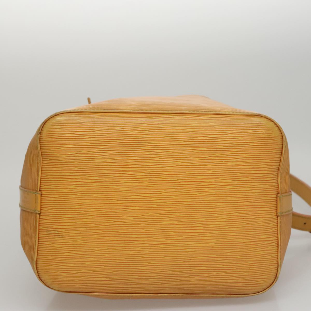 LOUIS VUITTON Epi Petit Noe Shoulder Bag Yellow M44109 LV Auth 108728