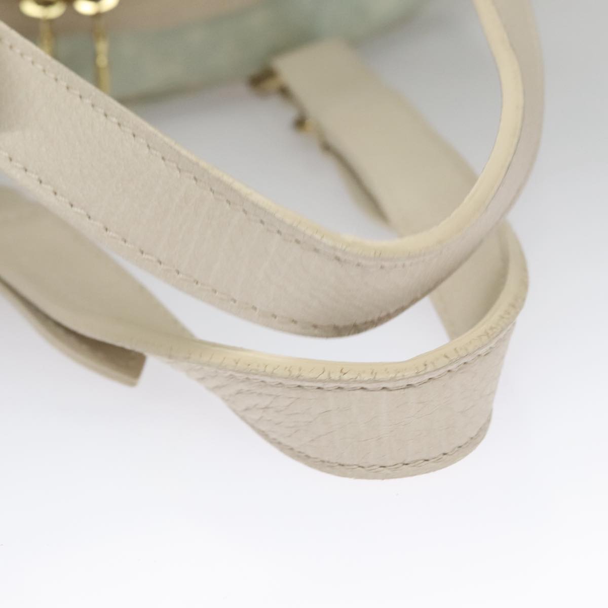 LOUIS VUITTON Monogram Mini Lin Sac Arange Mothers Bag Blue M95256 Auth 108921