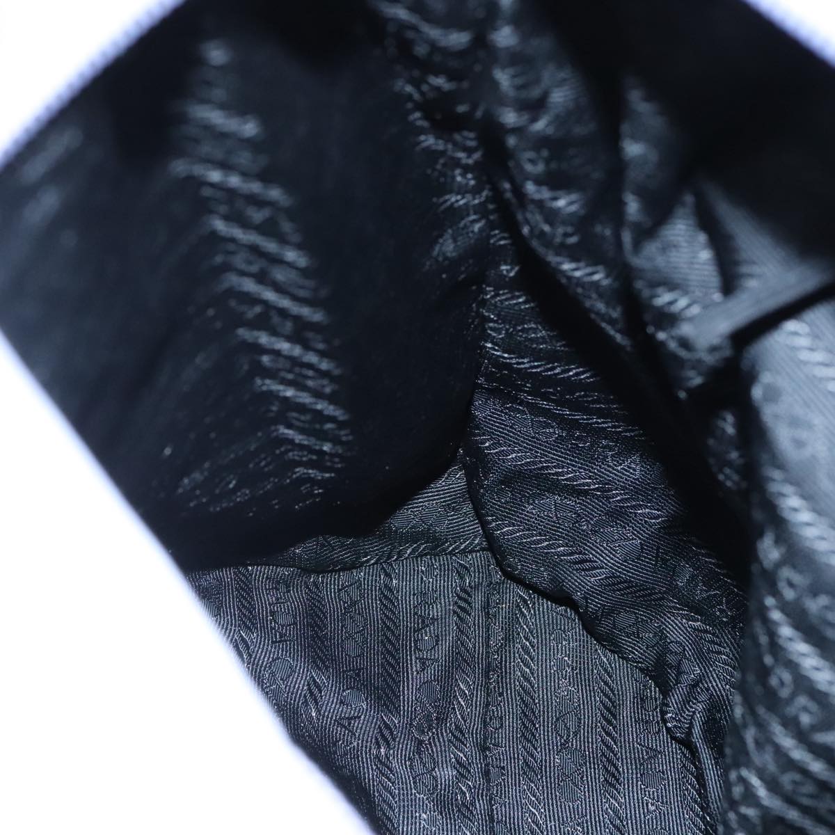 PRADA Tote Bag Nylon Purple Auth 109266