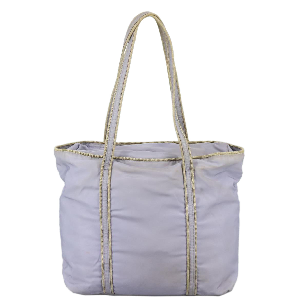 PRADA Tote Bag Nylon Purple Auth 109266