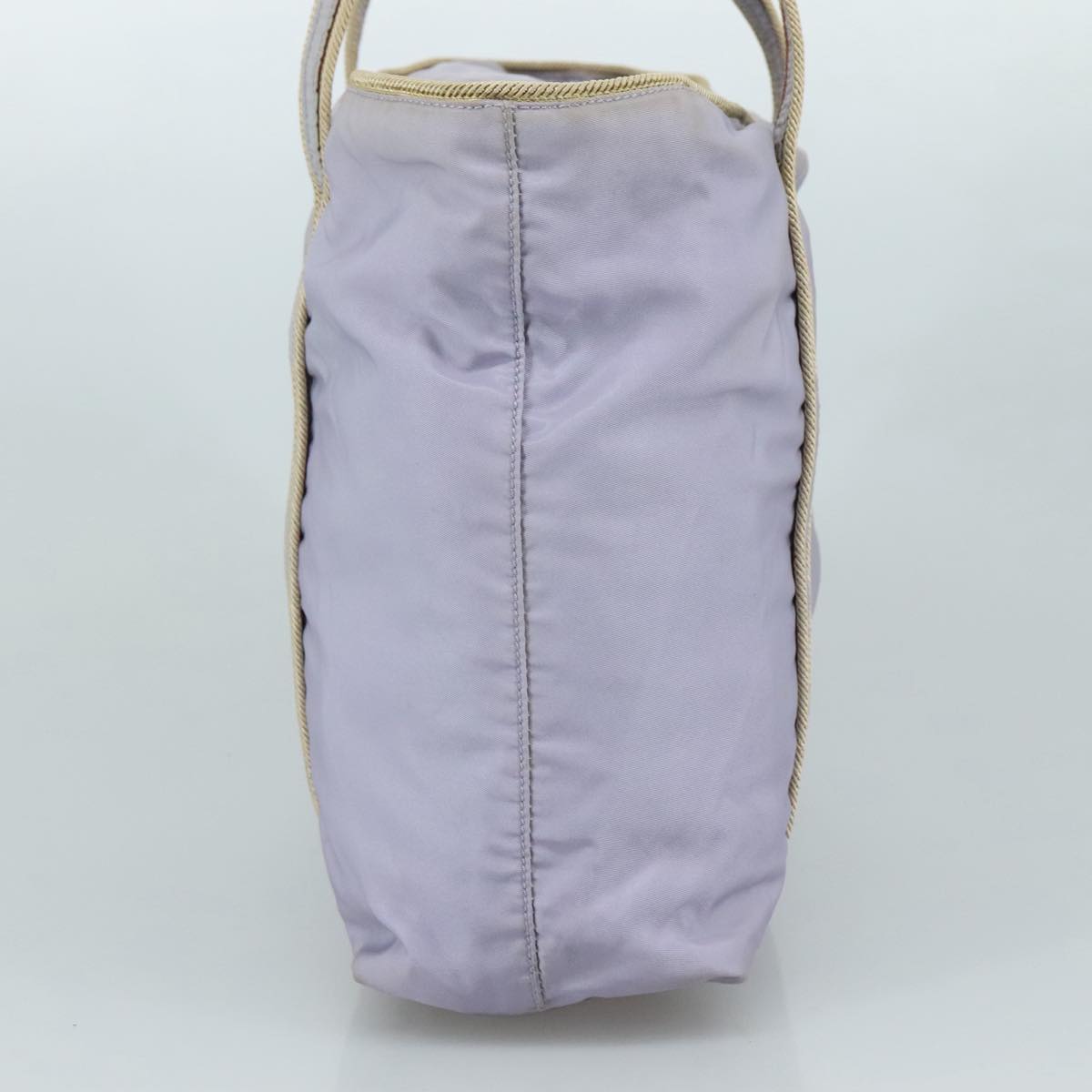 PRADA Tote Bag Nylon Purple Auth 109266