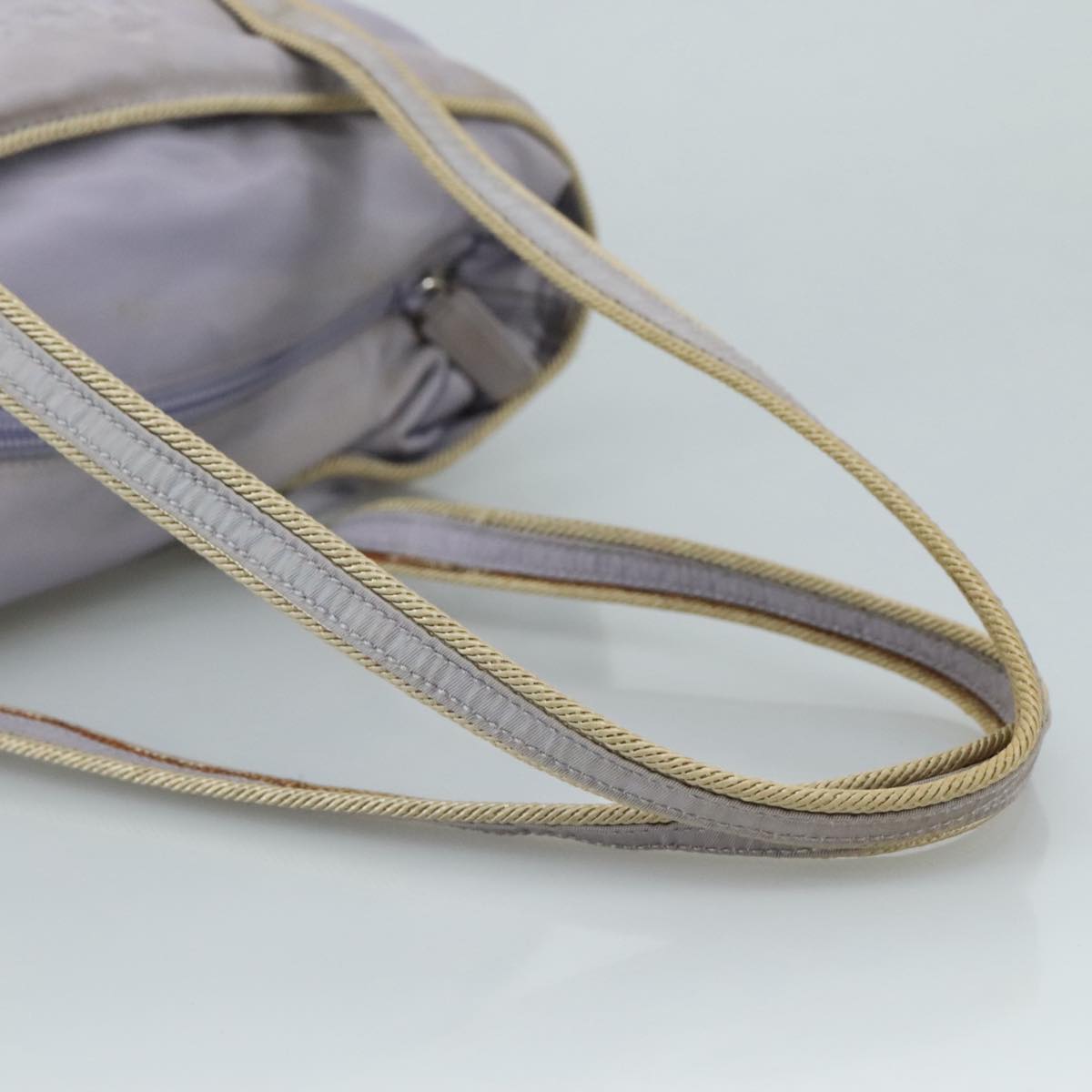 PRADA Tote Bag Nylon Purple Auth 109266