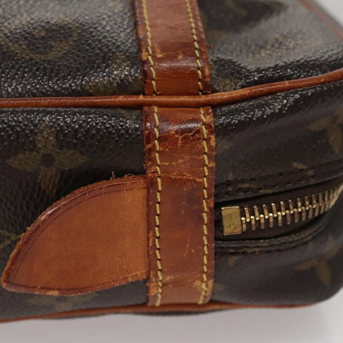 LOUIS VUITTON Monogram Compiegne 28 Clutch Bag M51845 LV Auth 109325