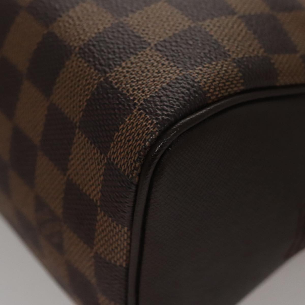 LOUIS VUITTON Damier Ebene Brera Hand Bag N51150 LV Auth 109447V