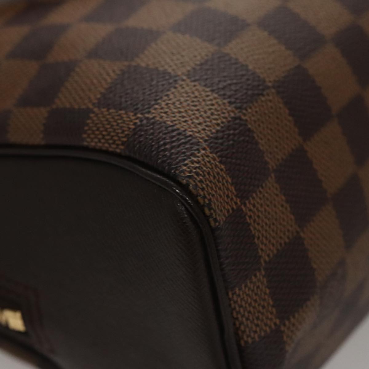 LOUIS VUITTON Damier Ebene Brera Hand Bag N51150 LV Auth 109447V
