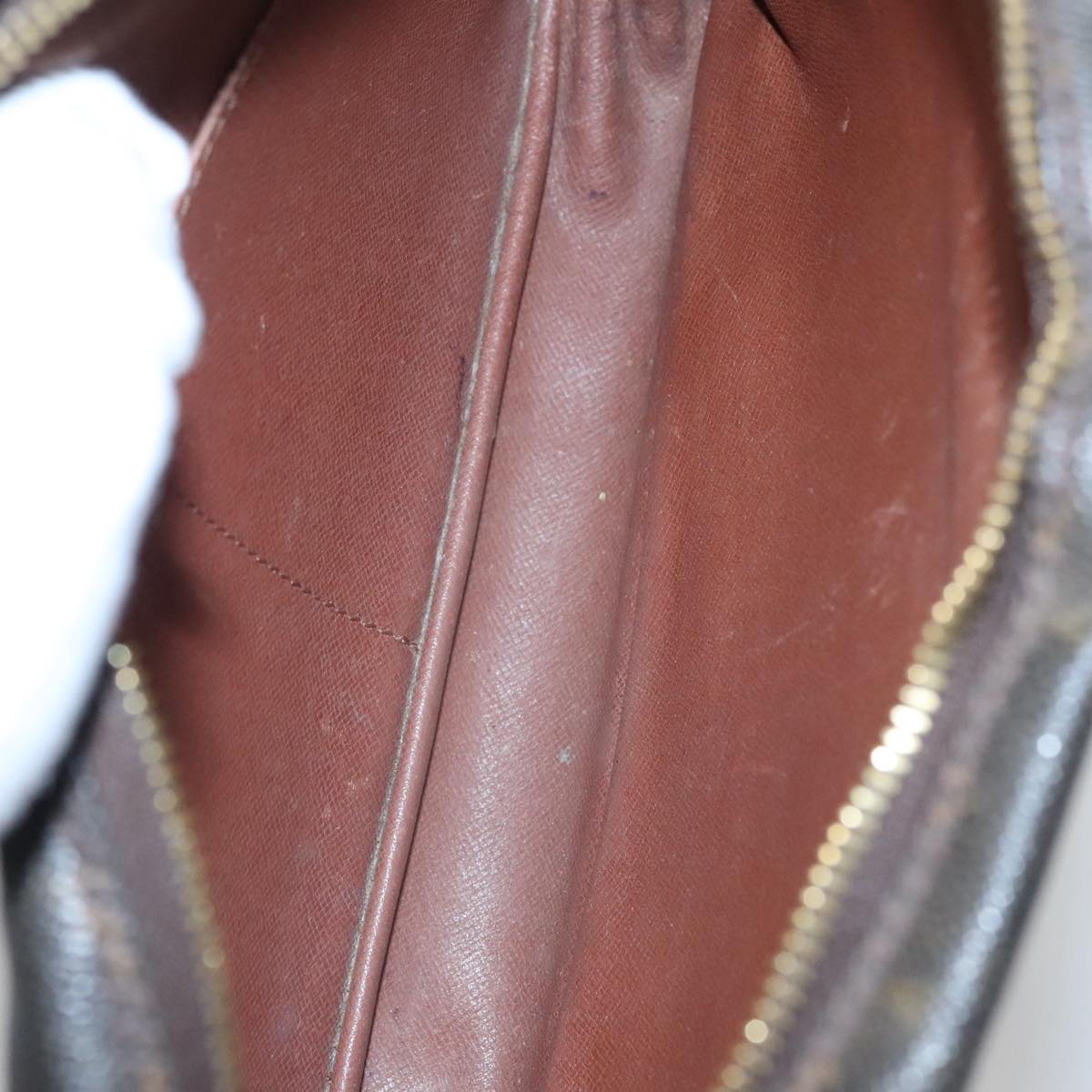 LOUIS VUITTON Monogram Compiegne 28 Clutch Bag M51845 LV Auth 109487