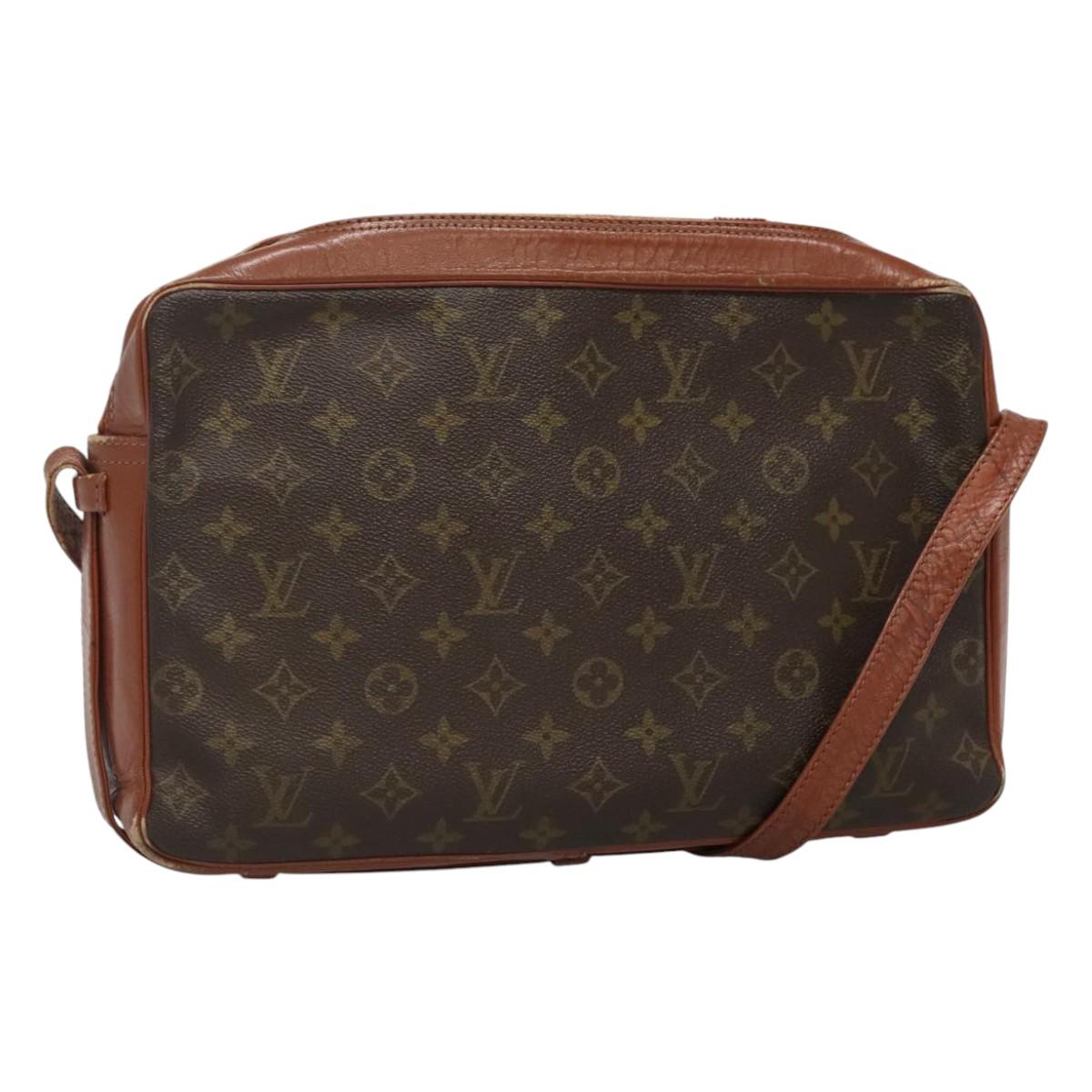 LOUIS VUITTON Monogram Sac Bandouliere 35 Shoulder Bag LV Auth 109519