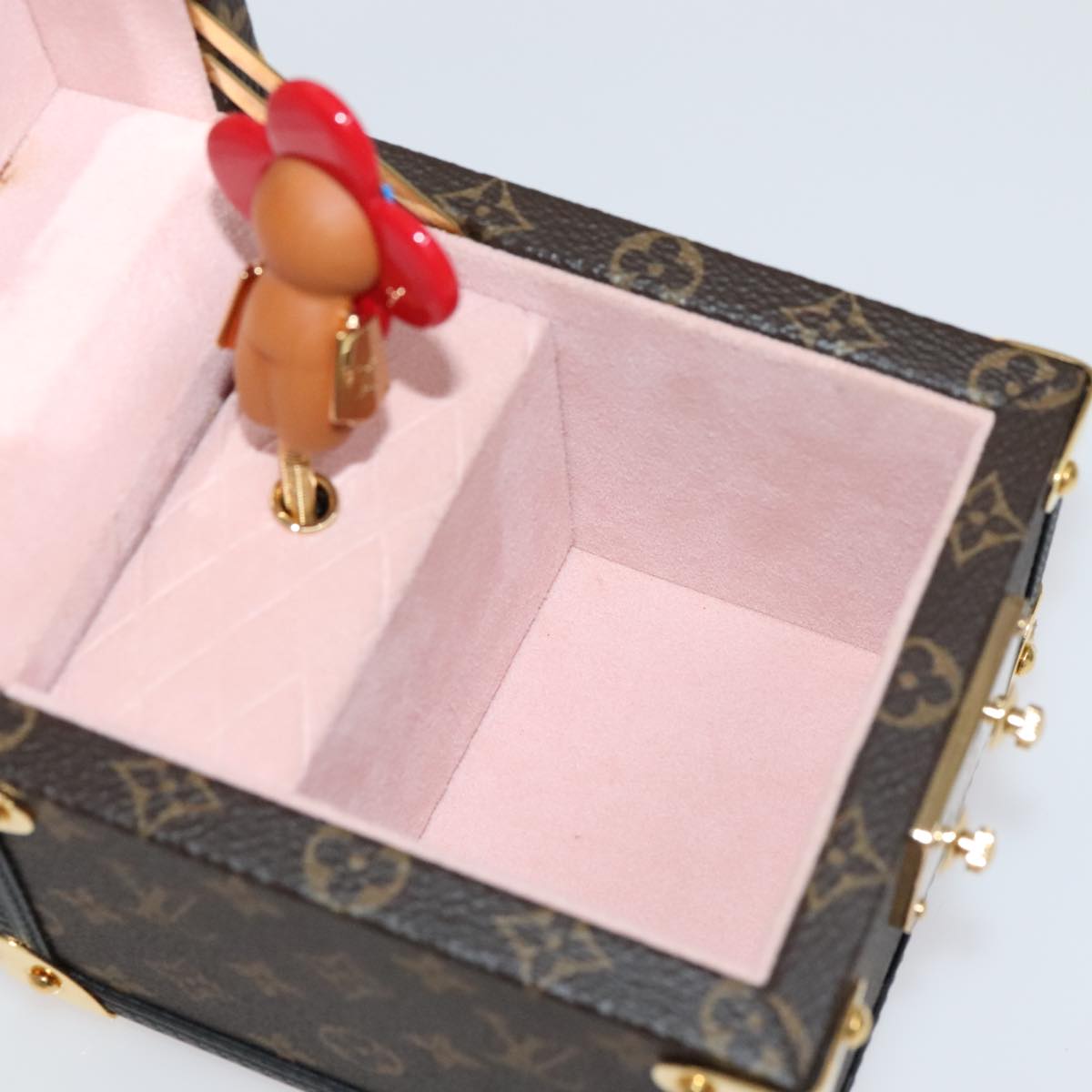 LOUIS VUITTON Monogram Boite Amsik Music box GI0267 LV Auth 109689AM