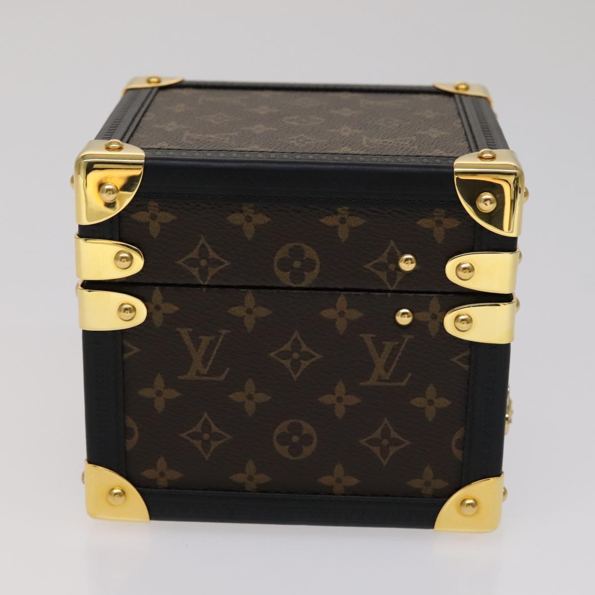 LOUIS VUITTON Monogram Boite Amsik Music box GI0267 LV Auth 109689AM