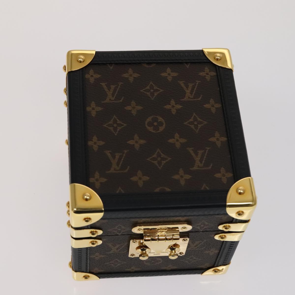 LOUIS VUITTON Monogram Boite Amsik Music box GI0267 LV Auth 109689SM